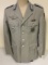 VINTAGE WEST GERMAN OFFICER UNIFORM TUNIC WWII VETERAN COMBAT SERVICE AWARDS
