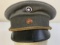WWII FUNLAND FINISH OFFICERS DRESS VISOR CAP HAT