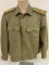 VINTAGE USSR ARMY GENERAL FIELD USE UNIFORM SHIRT
