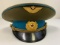 VINTAGE USSR AIR FORCE OFFICER DRESS VISOR CAP