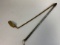 ANTIQUE RUSSIAN CAUCASIAN CIRCASSIAN SILVER AND NIELLO HORSE WHIP NAGAIKA