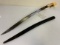 ANTIQUE OTTOMAN TURKISH YATAGAN SHORT SWORD