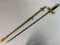 ANTIQUE US FRATERNAL MASONIC DRESS AND CEREMONIAL SWORD KNIGHTS GOLDEN EAGLE