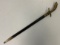 ANTIQUE GERMAN HUNTING DAGGER SHORT SWORD HIRSCHFANGER WITH ETCHED BLADE