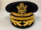 USA ARMY HIGH RANKING OFFICER DRESS  VISOR CAP BY BANCROFT