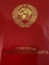 USSR OFFICIAL HAPPY BIRTHDAY LETTER TO ARMY GENERAL SIGNED BY A FAMOUS MARSHALL
