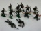 LOT OF PAINTED LEAD TOY SOLDIERS - WWII GERMAN
