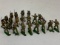 LOT OF PAINTED LEAD TOY SOLDIERS - BRITISH