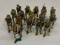 LOT OF PAINTED LEAD TOY SOLDIERS - BRITISH