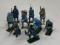 LOT OF PAINTED LEAD TOY SOLDIERS - FRENCH