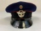 GERMANY THIRD REICH FIRE OFFICIAL VISOR HAT
