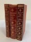 LOT OF VINTAGE LEATHER BOUND COLECTORD EDDITION BOOKS FLAUBERT / DUMAS / HARDY