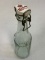 WWII GERMAN WEHRMACHT DANISH MADE CARLSBERG GLASS BEER BOTTLE WITH SWASTIKA