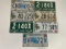 VINTAGE CANADIAN AND AMERICAN STATES LICENCE PLATES