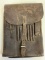 WWII GERMAN BLACL LEATHER MAP CASE