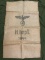 WWII GERMAN HEER ARMY HEAVY BURLAP GRAIN SACK 1944