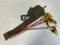WWII GERMANY GERMAN MILITARY MINE FIELD MARKER KIT WITH ORIGINAL CANVAS CASE