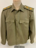 VINTAGE USSR ARMY GENERAL FIELD USE UNIFORM SHIRT