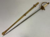ANTIQUE US MASONIC DRESS AND CEREMONIAL SWORD