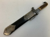 WWII GERMAN RAD SUBORDINATES HEWER DAGGER BOKER SOLINGEN