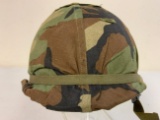 US M1 STEEL HELMET WITH LINER AND COVER
