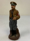 ADOLF HITLER PAINTED PORCELAIN CLAY FIGURINE