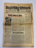 GERMANY THIRD REICH 1941 NEWSPAPER