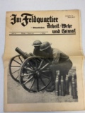 GERMANY THIRD REICH 1936 NEWSPAPER