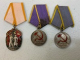 USSR LOT OF SILVER MEDALS