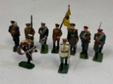 LOT OF PAINTED LEAD TOY SOLDIERS - IMPERIAL RUSSIAN