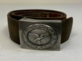 WWII NAZI GERMANY LUFTWAFFE BELT WITH BUCKLE