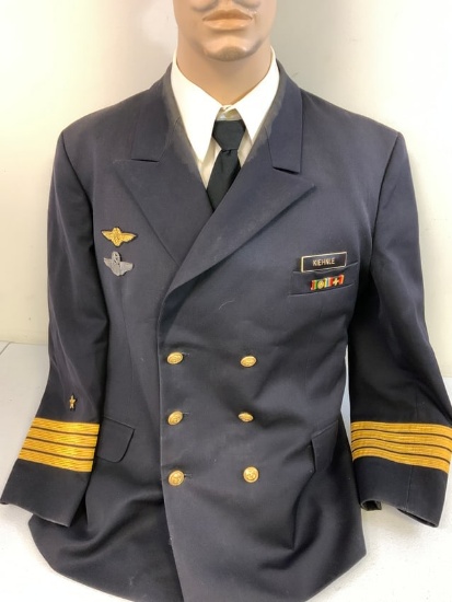 GERMAN NAVY CAPTAIN COMPLETE UNIFORM NAMED AND RESEARCHED