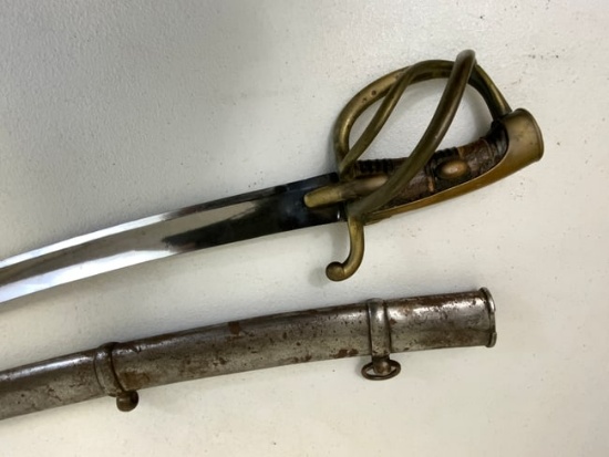 ANTIQUE FRENCH NAPOLEONIC ERA HUSSAR SWORD