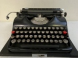 WWII GERMAN 1941 SS GROMA MODEL N TYPEWRITER WITH SS RUNES KEY