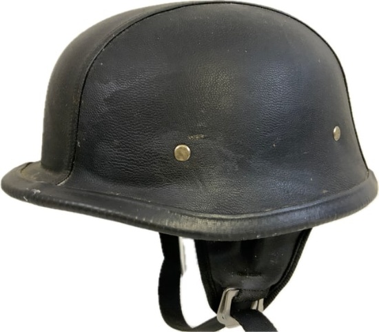 VINTAGE GERMAN STYLE BIKER MOTORCYCLE HELMET