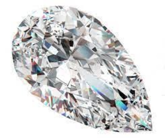 Pear Cut 6.25 Carat VS1 Lab Diamond