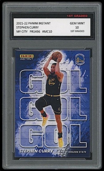 2021 Panini Instant Stephen Curry Card