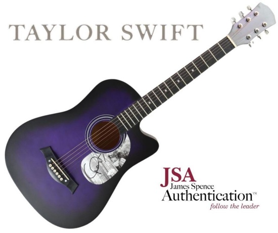 Autographed Taylor Swift Certified JSA Guitar