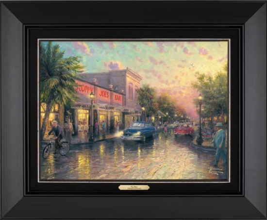 Key West Framed Canvas by Kinkade