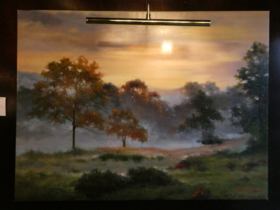 F Cono Fall Landscape Oil Painting