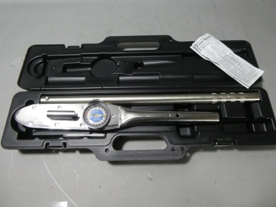 Precision Instruments 3/4" Drive Dial Torque Wrench w/ Light Signal 70-350 ft-lbs D4F350CFNL
