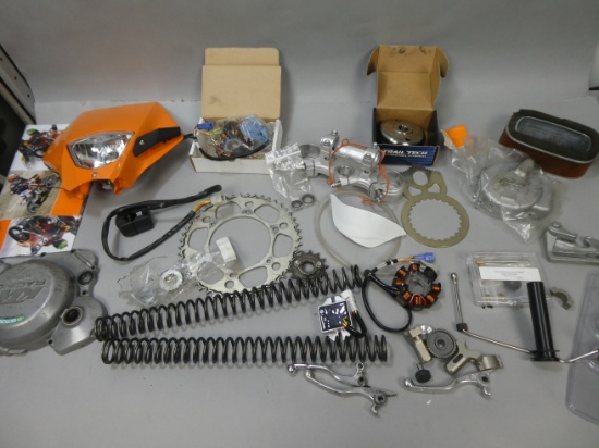 Lot KTM Motorcycle Dirt Bike 525 & 200 Used Take Off Parts