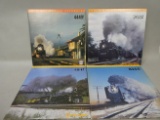Lot 4 Original Master Recordings LP Record Albums of Train Sounds