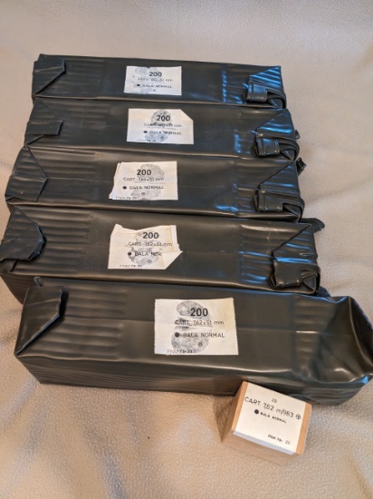 Bala Normal Cart 7.62x51mm 960 Rounds Ammo