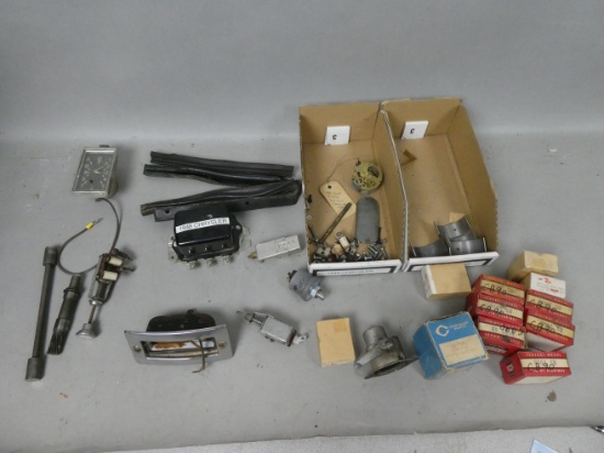 Lot Assorted Car Parts 1948 Chrysler