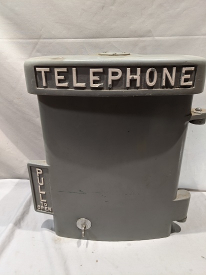 1967 Automatic Electric Outdoor Telephone Box Case