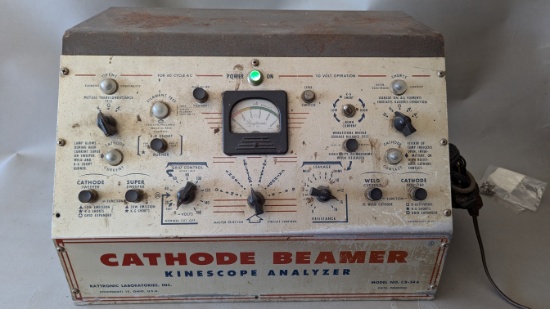 Raytromic Laboratories Cathode Beamer Kinescope Analyzer Model CB-54A