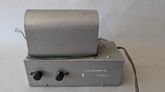 Antique RG Genzlinger Vacuum Tube Capacitance Switch for Window Displays