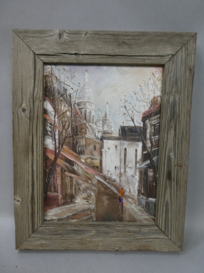 Nobuo Nakanishi Impressionist Oil Painting of Paris