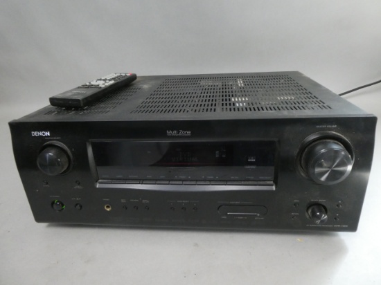 Denon AVR-1909 AV Surround Sound Receiver Multi Zone w/ Remote